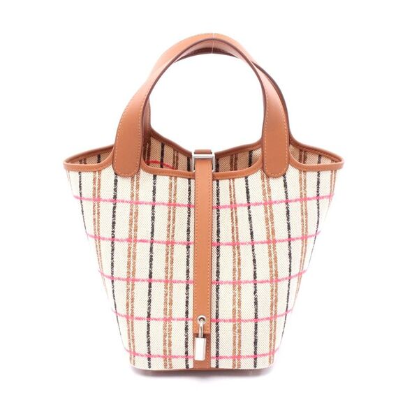 Hermes Picotin Lock PM Handbag Beige Multi-color - Picture 1 of 5